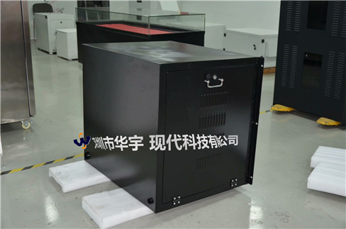 我司21號發(fā)貨浙江，為浙江某公司提供定制款恒溫恒濕戶外投影儀安裝柜(圖3)