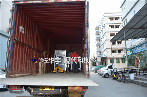 我司21號發(fā)貨浙江，為浙江某公司提供定制款恒溫恒濕戶外投影儀安裝柜(圖4)